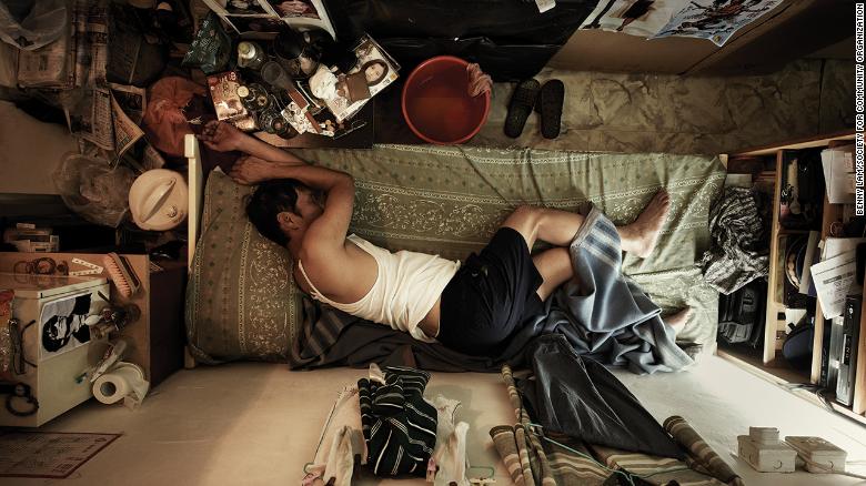 Social distancing in 100 square feet: Hong Kong's cage homes are almost impossible to self-isolate in