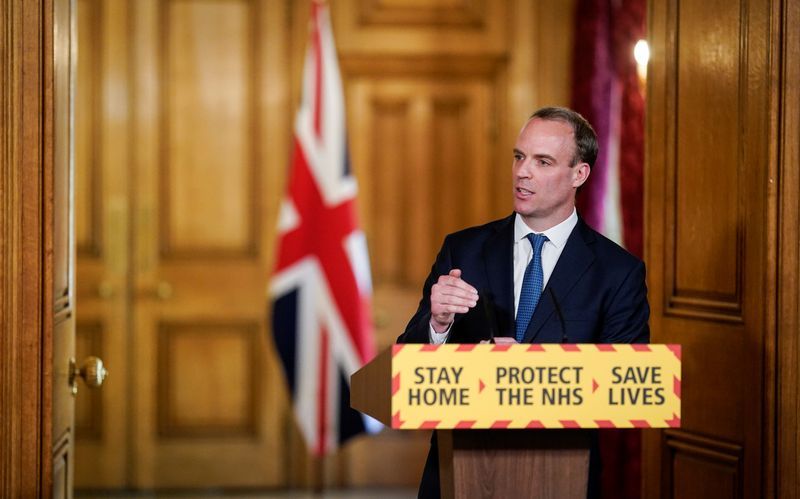 UK stand-in leader declines to explain lockdown exit strategy
