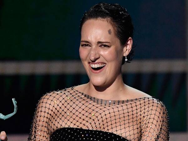 Fleabag's Phoebe Waller-Bridge Is Staying at Home With a Wall of... Penises