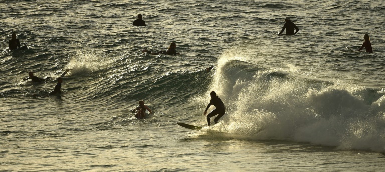 Surf's up: Sydney reopens its famous Bondi Beach