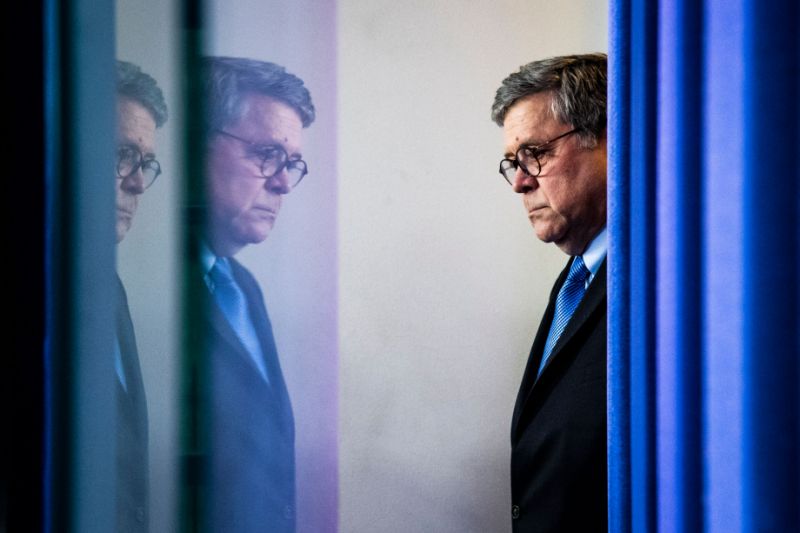 William barr says feds are 'on the lookout' for 'overbearing' coronavirus restrictions