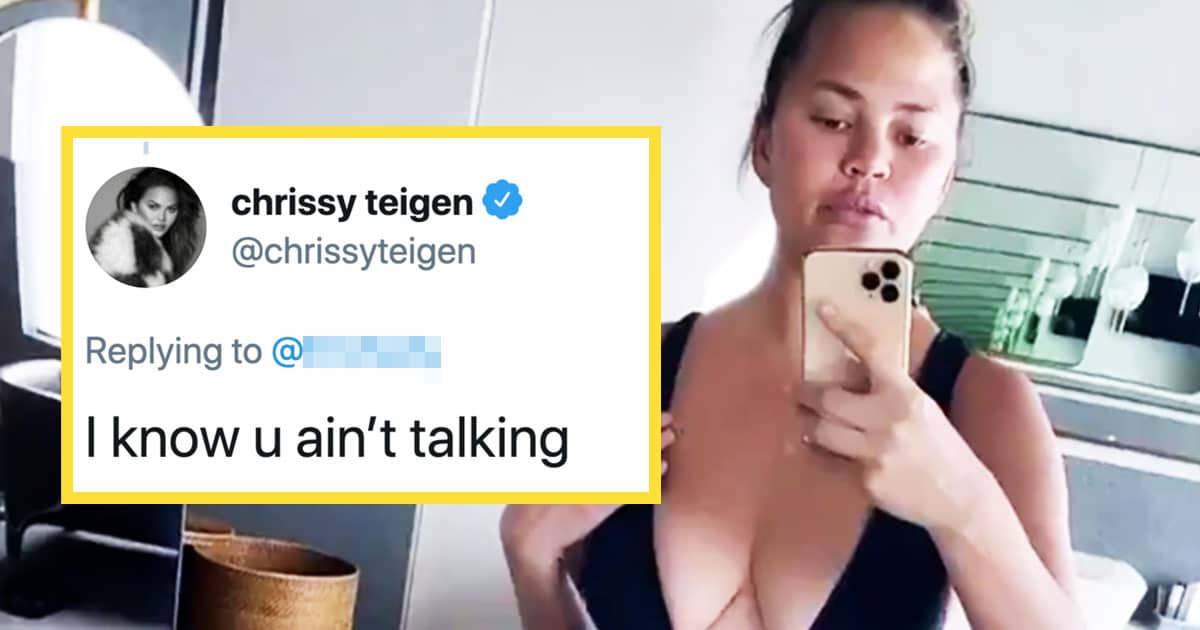 Chrissy Teigen Shuts Down Trolls Who Criticized Her Body Shape