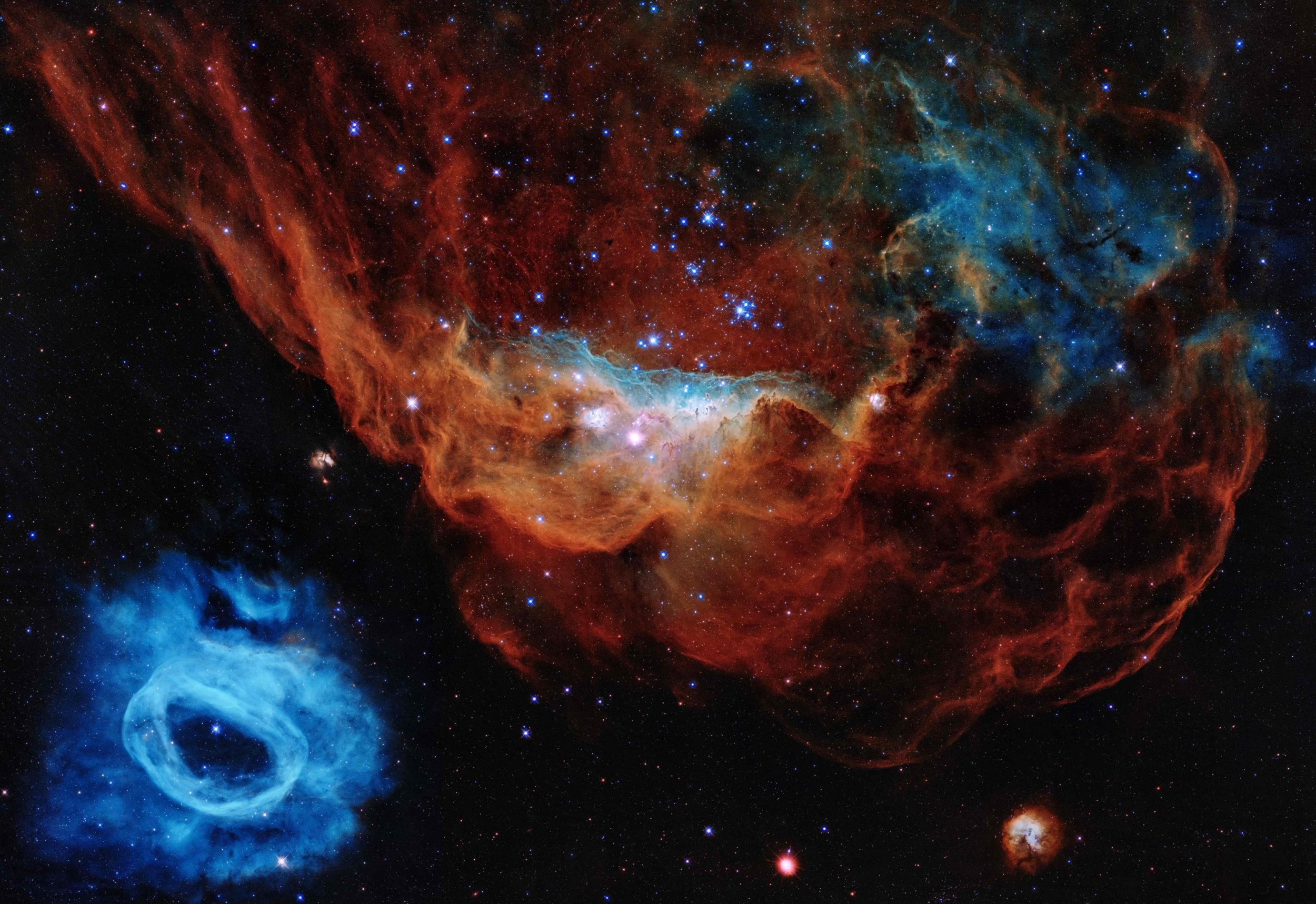 Hubble reveals stunning image of ‘cosmic reef’ to mark 30th anniversary