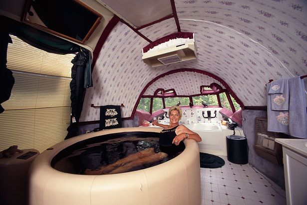 Grandma's converted Boeing 727 passenger plane 'dream home' named after Donald Trump