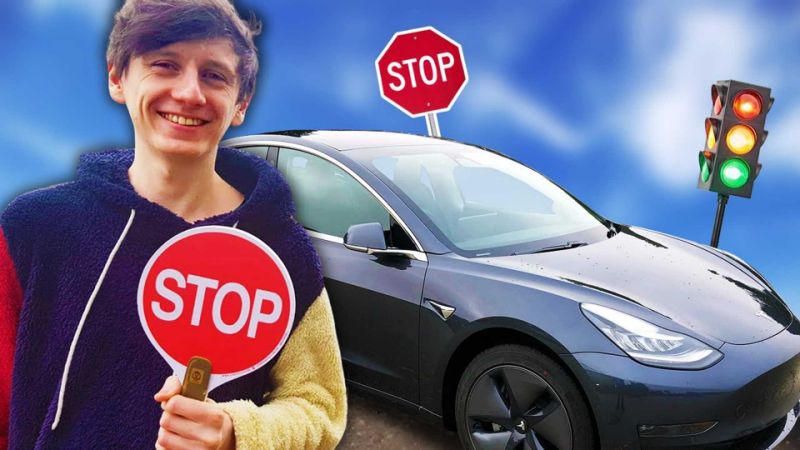 Tesla launches Autopilot traffic light and stop sign control