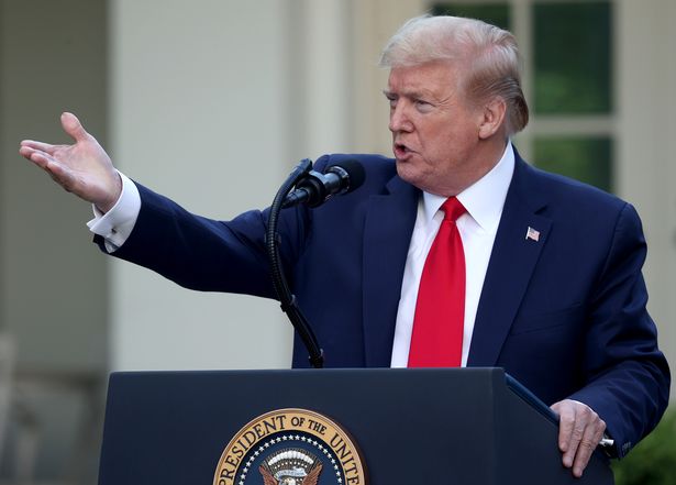 Donald Trump says US 'not happy' and could demand billions in compensation from China