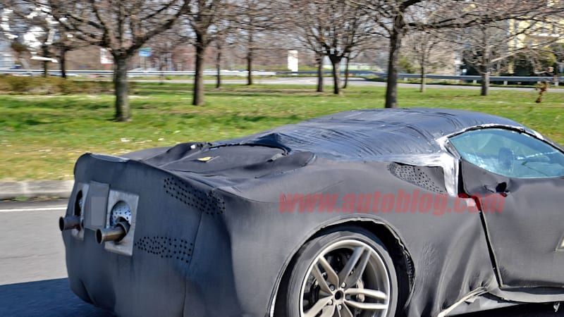 Ferrari SF90 Stradale Spider spied out testing for the first time