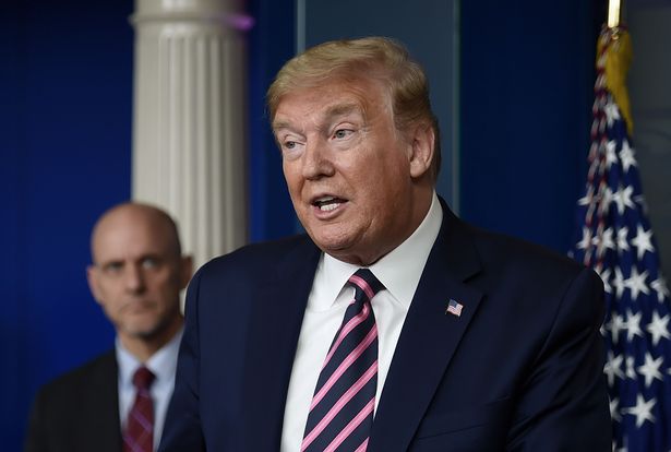 Man drinks hand disinfectant from wall 'after Trump claims it could cure coronavirus'