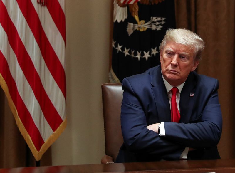 President trump hails U.S. Coronavirus testing as infections cross a million