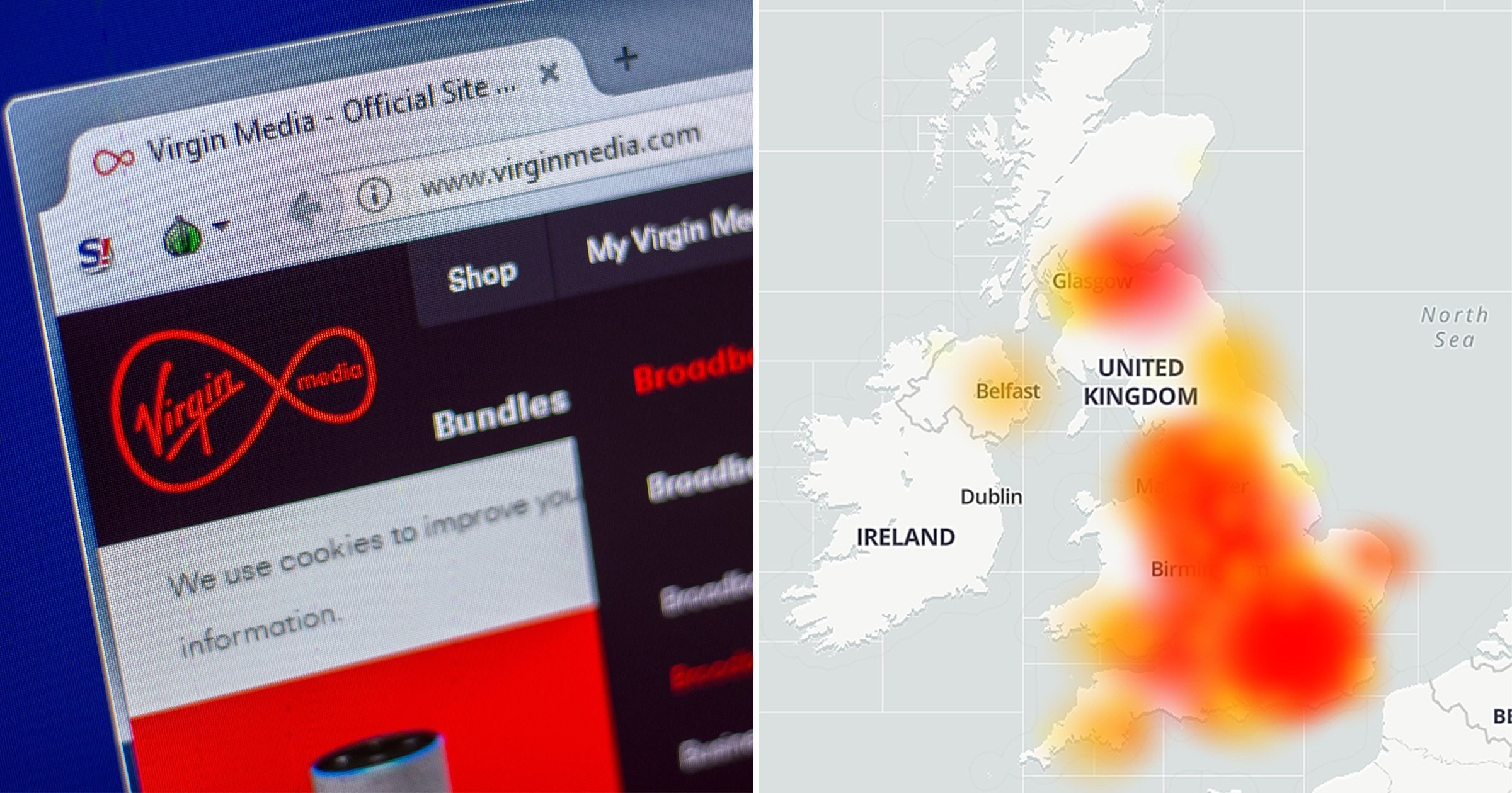 Virgin Media says outage issue is ‘fixed’ – are you still having problems?