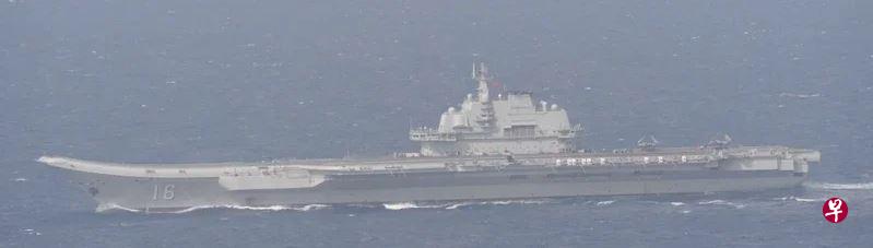 辽宁号昨穿宫古海峡回到东海
