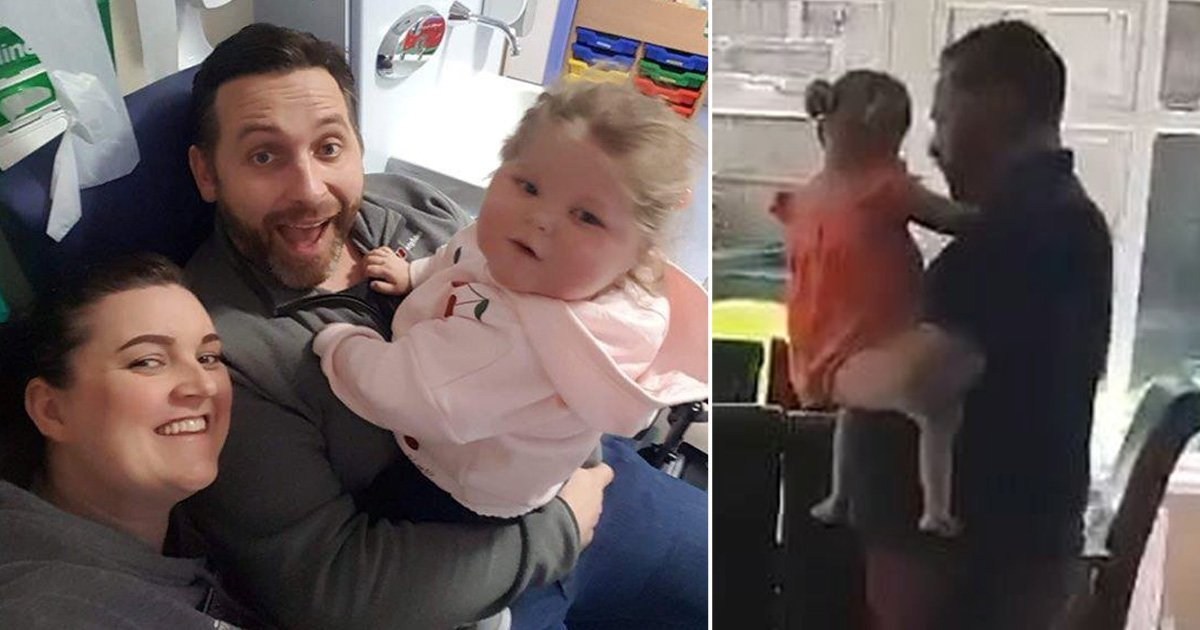 Dad shares last dance with daughter, 4, before her sudden death