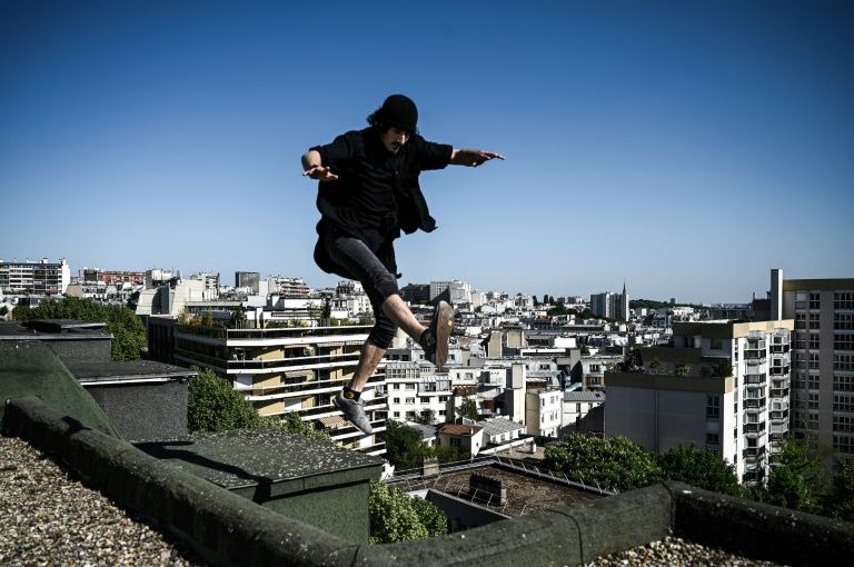 Running free across Paris in lockdown