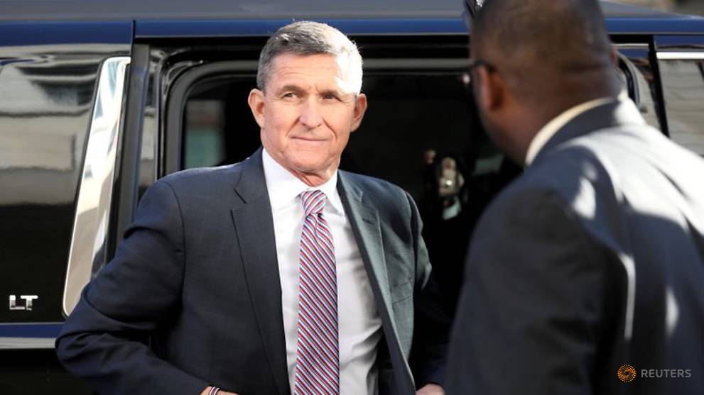 Trump says his former national security adviser Flynn was tormented by 'dirty cops'