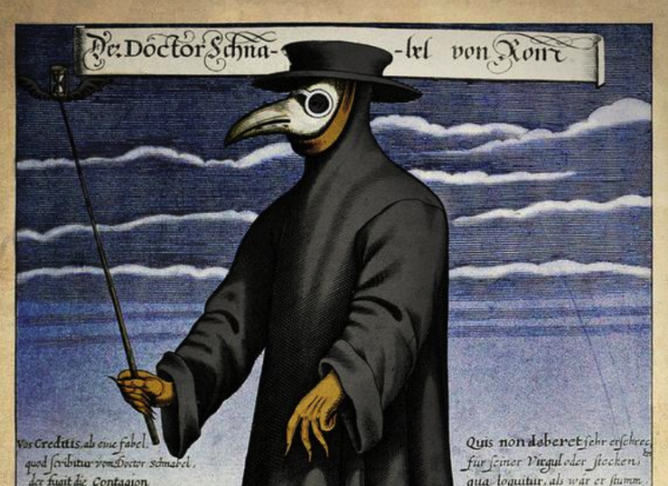 Creepy 17th century plague doctor walks around British village, terrified locals call police [VIDEO]