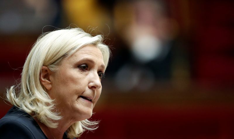 Le Pen's far-right party reaches settlement on russian bank debt - court