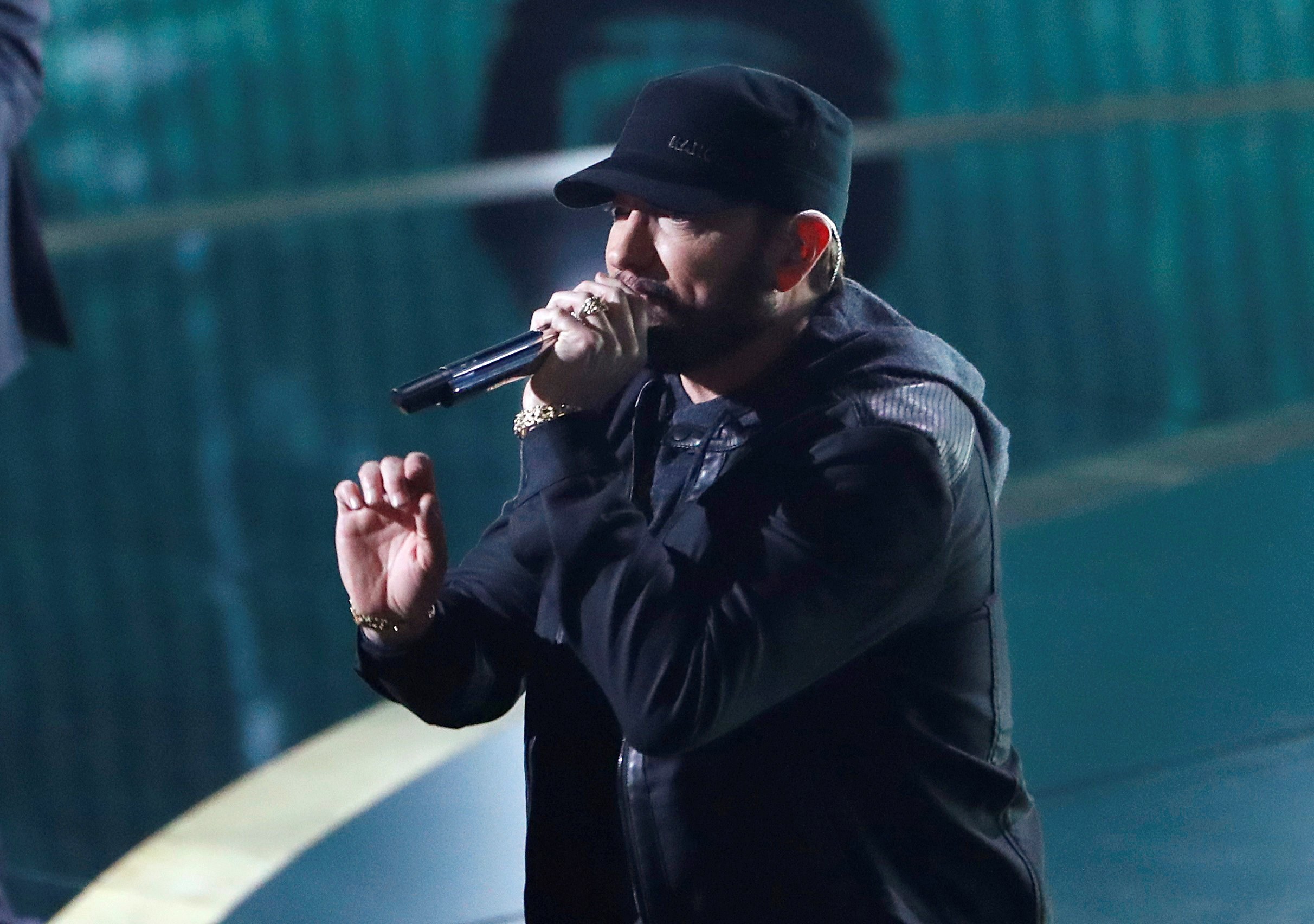 Eminem comes face-to-face with home intruder who snuck into his Detroit property