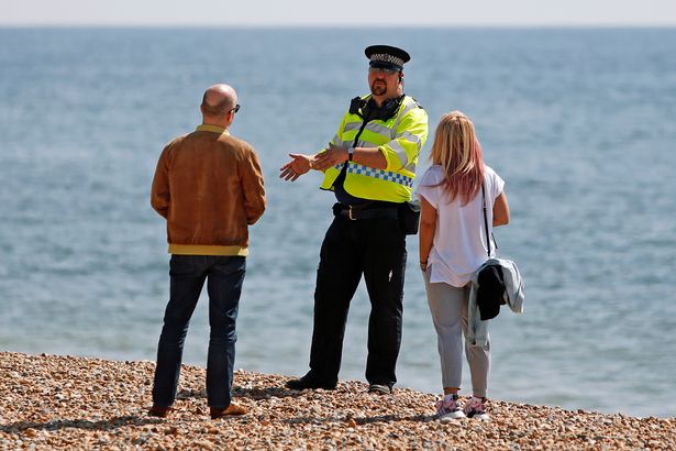 Police have had 200,000 lockdown calls from people reporting their neighbours