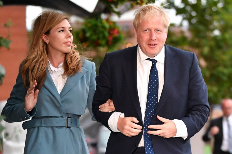 Boris Johnson and Carrie Symonds name baby Wilfred Lawrie Nicholas