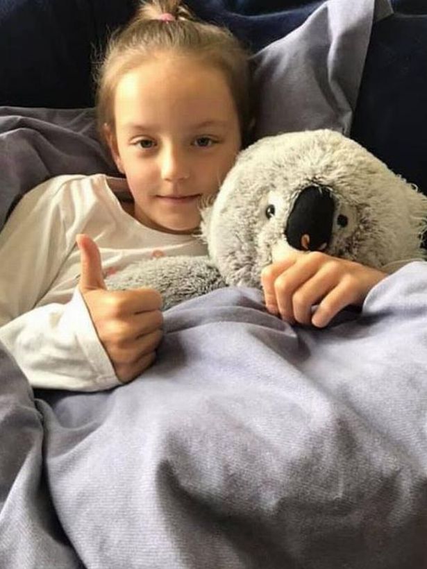 Mum's warning after daughter, 10, ends up in hospital with coronavirus