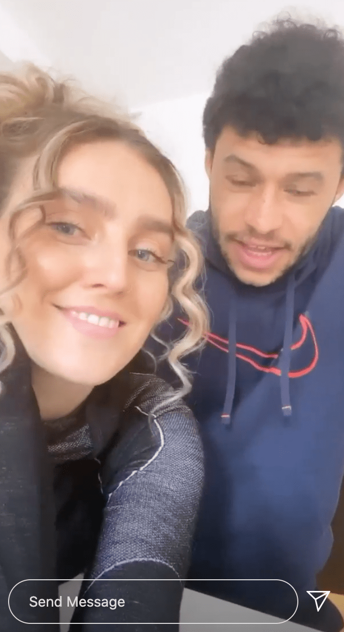 Perrie Edwards convinces boyfriend Alex Oxlade-Chamberlain to have ‘diabolical’ lockdown trim