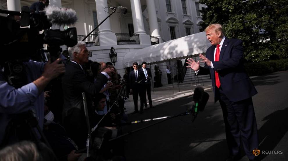 Trump says tariffs on China 'certainly an option' as US COVID-19 death toll rises