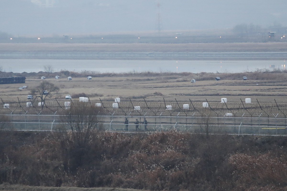 South Korea troops exchange gunfire along land border with North Korea
