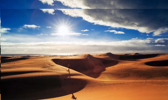 Gran Canaria's sand dunes see 'dreamy transformation' in absence of tourists