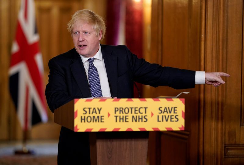 UK had contingency plan for PM Johnson's death as he battled covid-19, the Sun reports