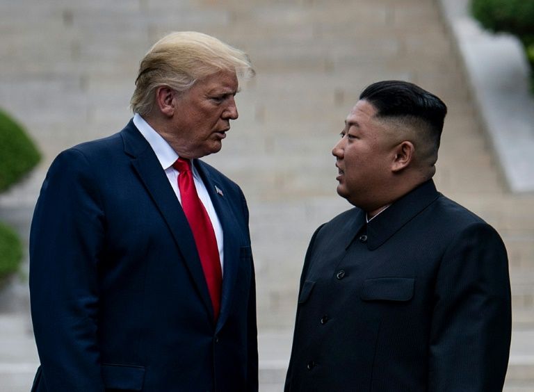 Trump says 'glad' kim jong UN 'is back, and well'