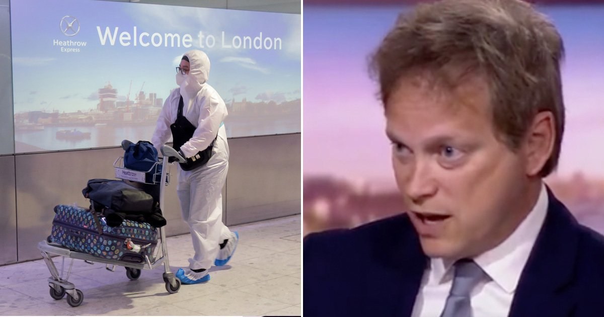 Government ‘actively looking at’ quarantining passengers flying into UK airports