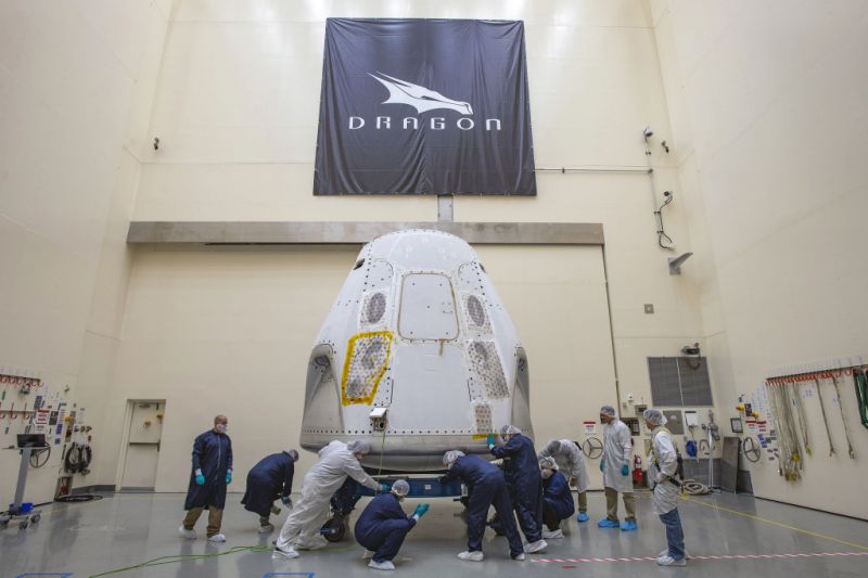 'This is certainly different': Astronauts on controlling the Dragon spacecraft via touchscreen