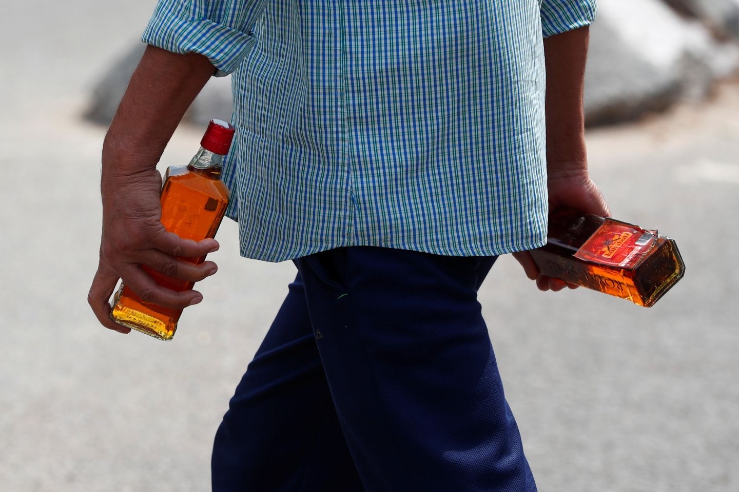 In photos: What happened when India’s liquor shops reopened after 40 days of lockdown