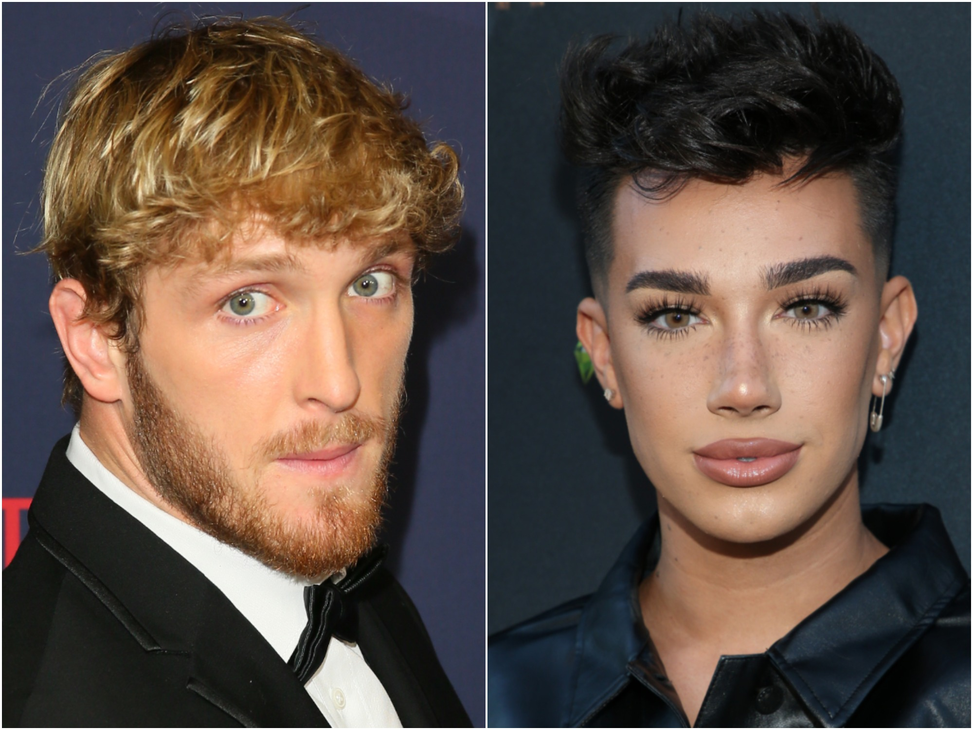 Logan Paul Photoshopped James Charles’ billboard out of his Instagram photo, and the beauty guru was not happy about it