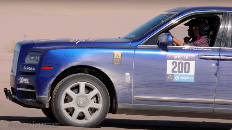 Rolls-Royce Cullinan is the most unlikely rally car