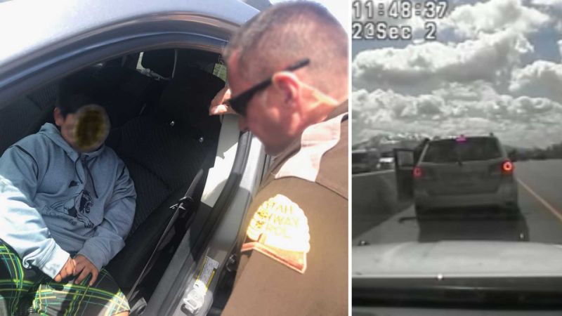 Five-year old caught driving to buy a Lamborghini