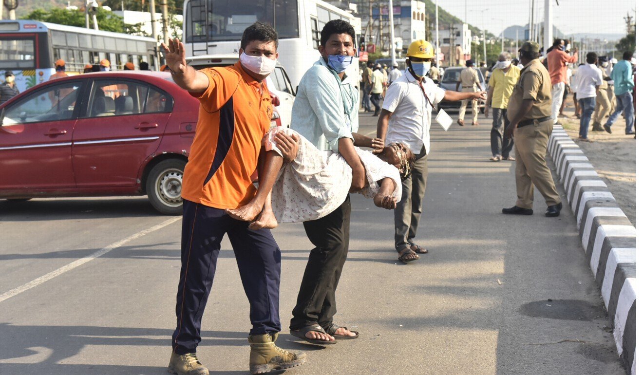 At least 11 dead, hundreds injured after chemical gas leak at LG Polymers plant in India