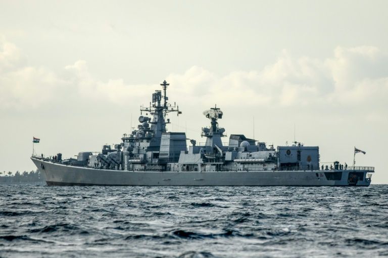 Warship evacuates stranded indians from Maldives