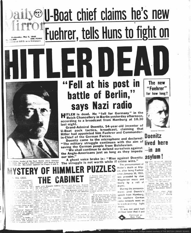 Hitler's chilling final hours from last meal to moustache trim and gruesome suicide plan