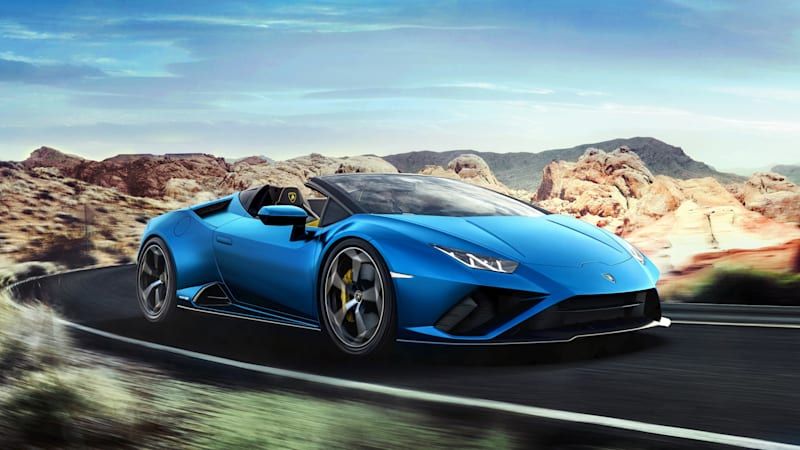 Lamborghini turns the Huracán EVO into a tail-wagging rear-wheel-drive roadster