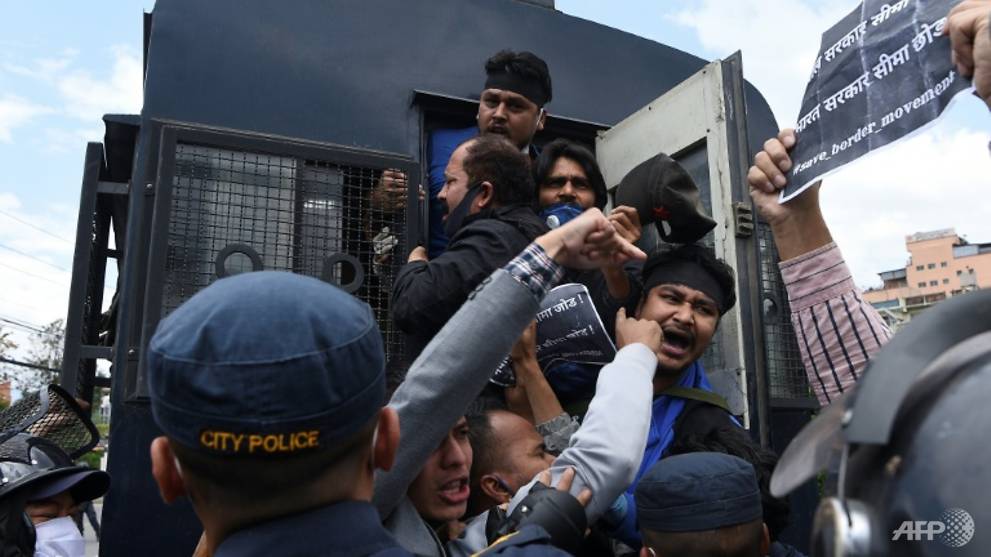 Nepal protests new Indian road through disputed territory