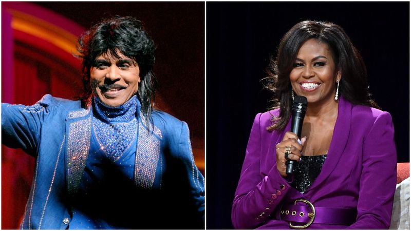 Michelle obama remembers little richard, WHO 'laid the foundation' for other artists