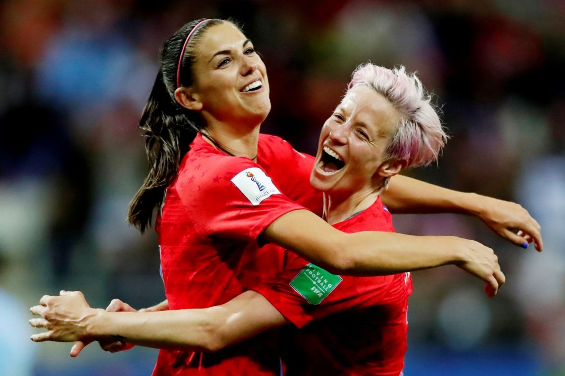Football: US women's World Cup star Alex Morgan welcomes daughter