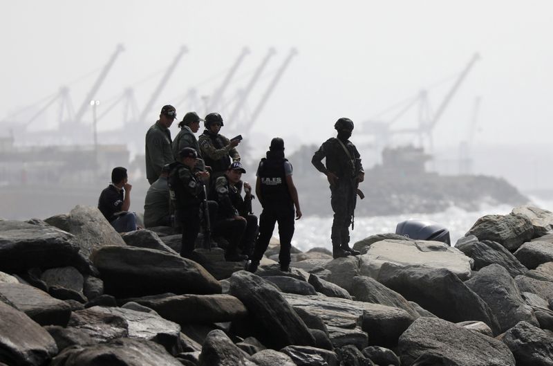 Venezuela says troops seize abandoned colombian combat boats, weapons