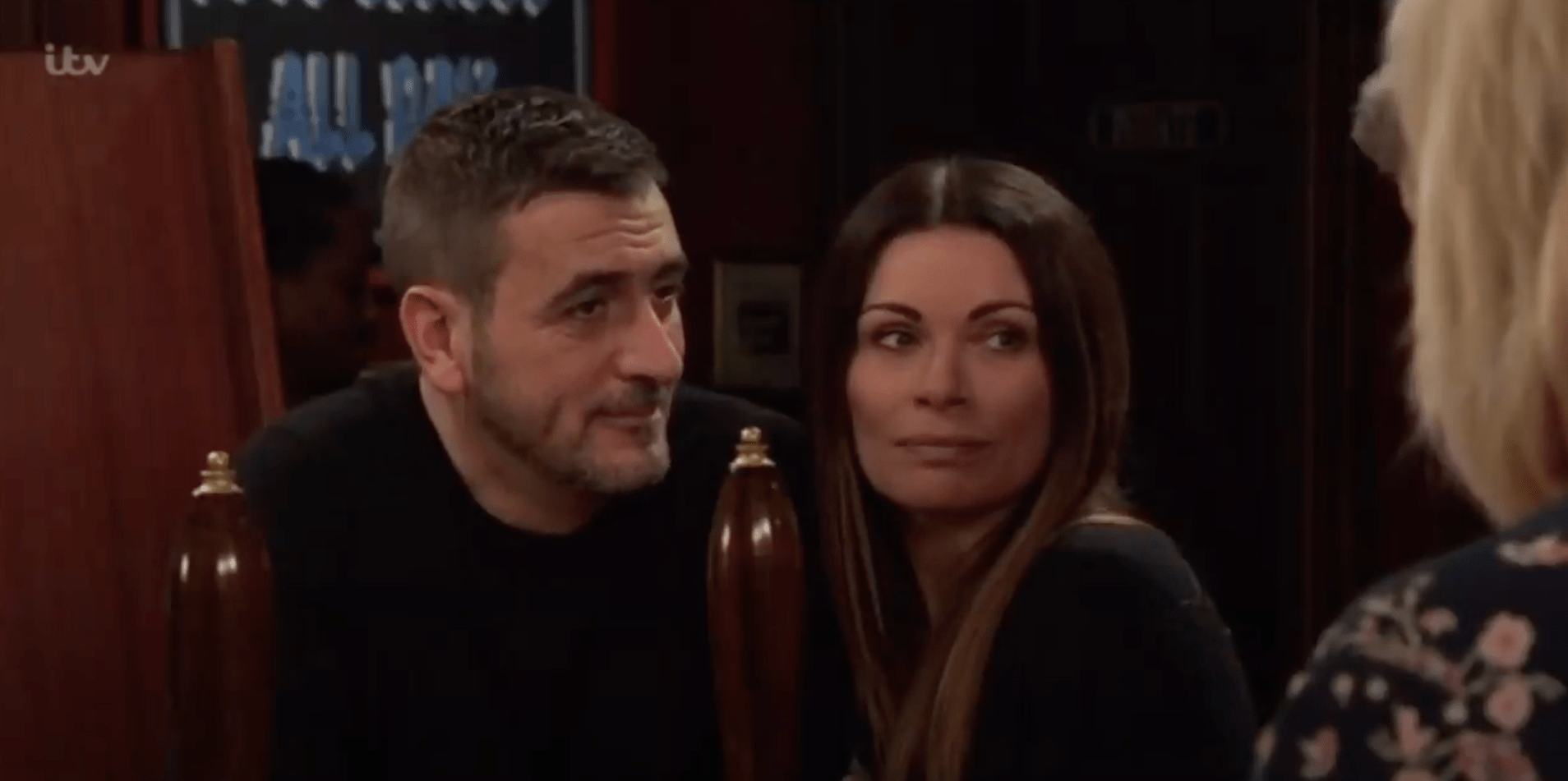 Who attacked Carla’s blackmailers in Coronation Street?