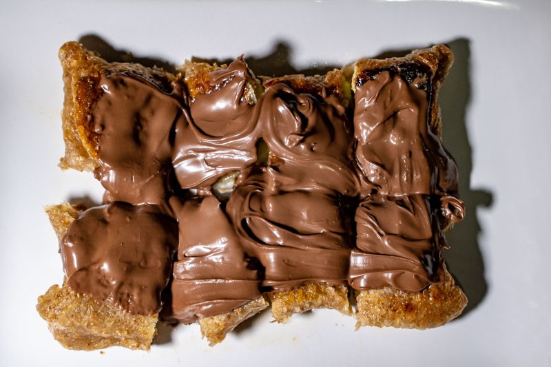 Simple Stay-home Recipes: Easy Thai Banana Nutella Pancake in 15mins