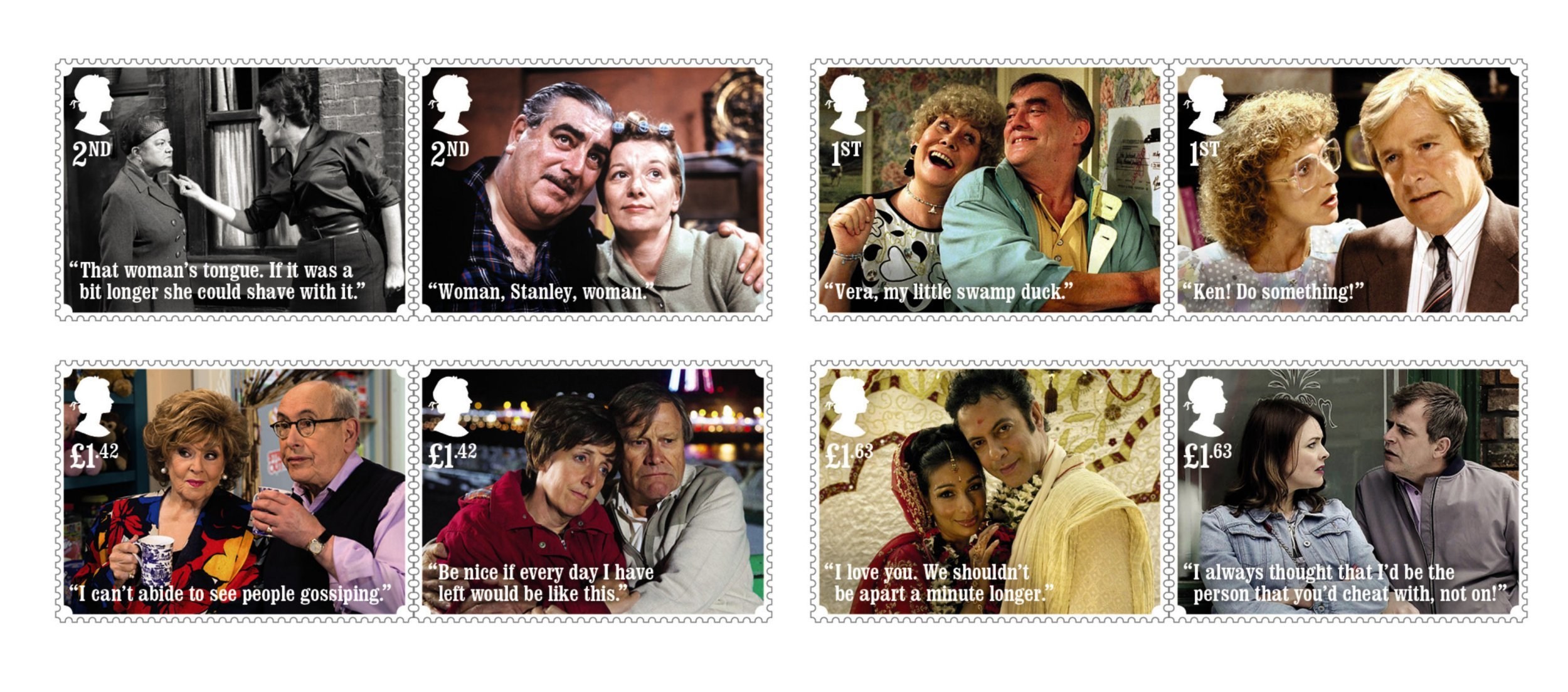 Coronation Street stamps unveiled to mark iconic soap’s 60th anniversary