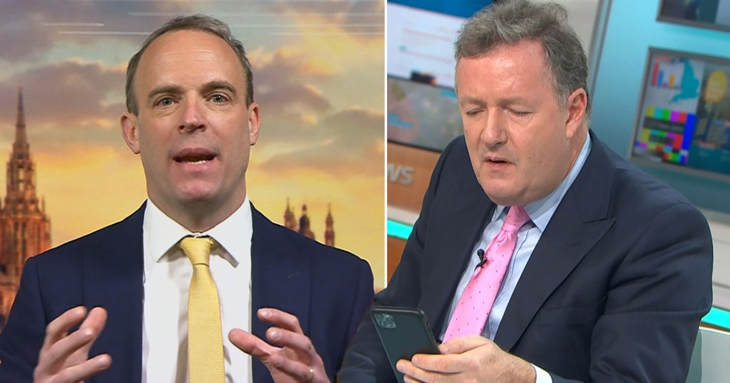 Piers Morgan threatens to stay for Matt Hancock’s This Morning interview after accusing him of ‘boycotting’ GMB
