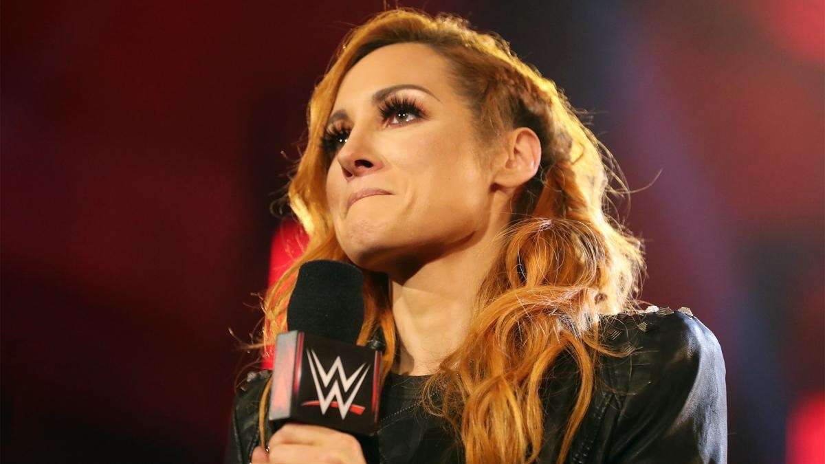 Pregnant WWE star Becky Lynch flashes bare baby bump and wears BLM cap as due date approaches