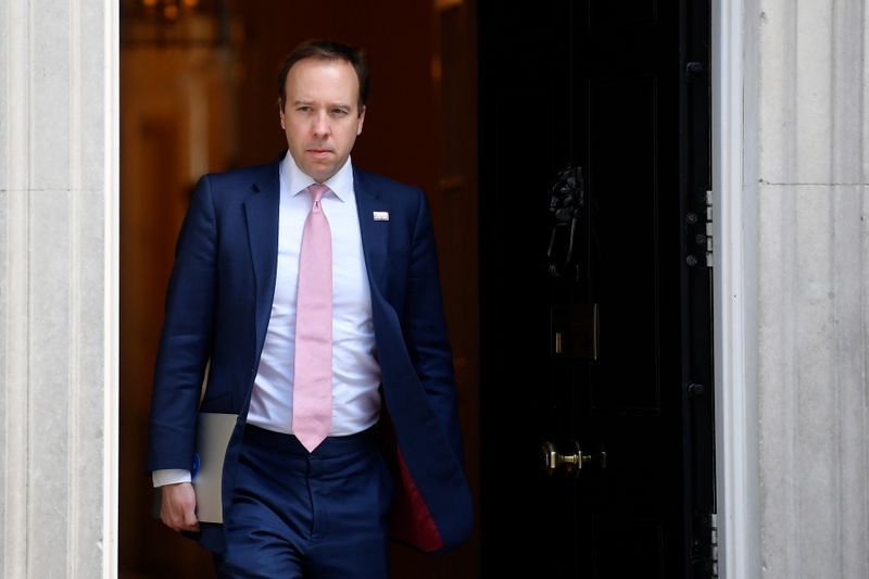 Summer holidays abroad unlikely, Britain's health minister says